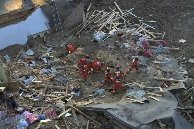 Tiếp sau Đài Loan, xảy ra động đất ở Trung Quốc đại lục
